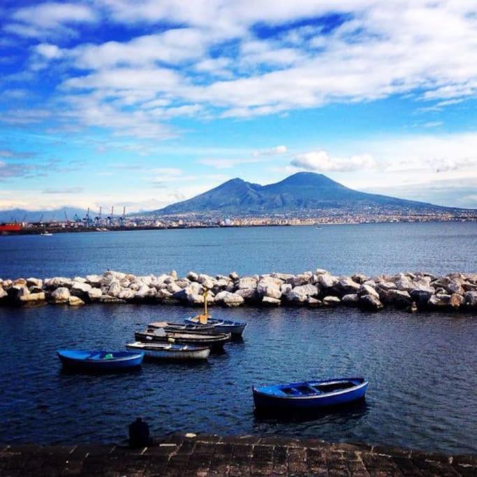 Campania Apartment Pompei Luxury - 150M Dalla Stazione - 5Km Da Pompei Poggiomarino Dış mekan fotoğraf