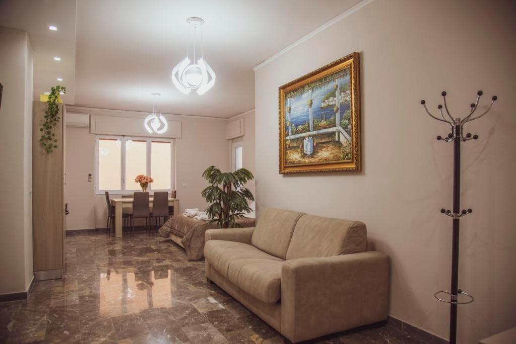 Campania Apartment Pompei Luxury - 150M Dalla Stazione - 5Km Da Pompei Poggiomarino Dış mekan fotoğraf